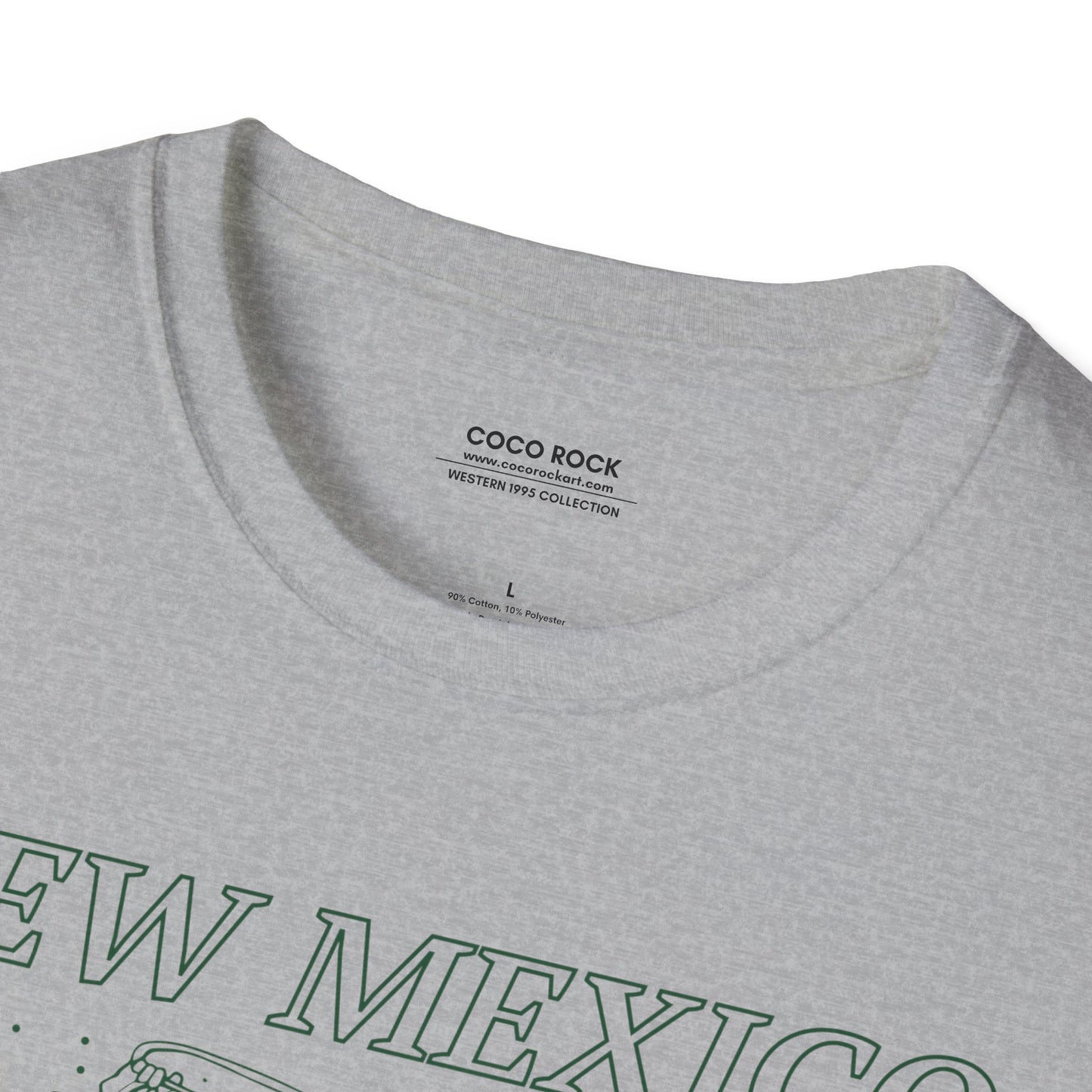 New Mexico, USA, Cowboy Lasso Graphic T-Shirt, Western 1995 Graphic Tee Collection