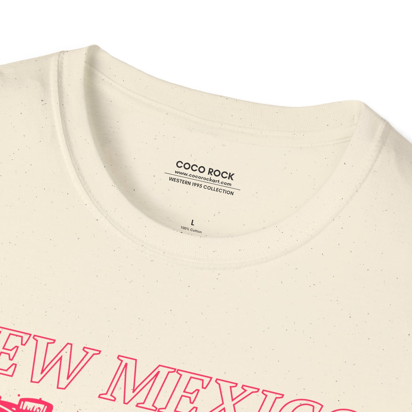 New Mexico, USA, Pink Cowboy Boots Graphic T-Shirt, Western 1995 Graphic Tee Collection